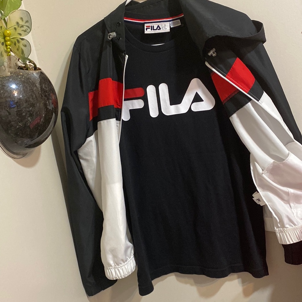 Fila T-shirts and Fila wind jacket